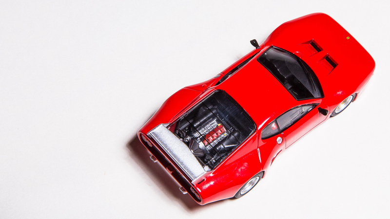 Illustration for article titled Custom 1/64 Kyosho Ferrari 512 BB LM